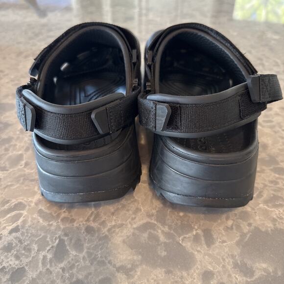 Crocs classic hiker clog Women’s Size 9 Men’s 7 Black Hiking Outdoors - Picture 4 of 8